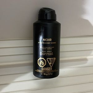 Bath and body Noir Men’s body spray. New